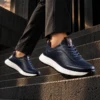 Tenis 3050 Azul Clásico — Paso alto
