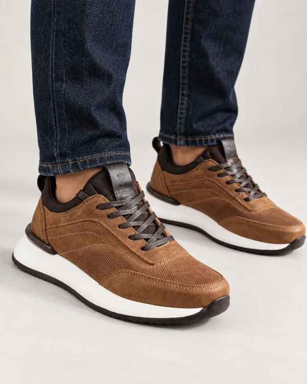 Tenis 3050 Runner Cartier Crema — vista 3