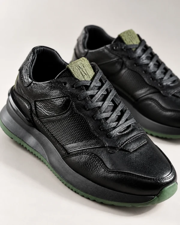 Tenis 3355 Eva Runner Negro con Verde — foto 4 Tenis 3355 Eva Runner Negro con Verde — vista 4
